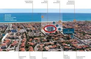 Appartements T3 cosy 200m de la plage, terrasse, parking : photos des chambres
