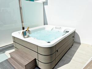 Hot Tub Deluxe Double room with Terrace room in Plaza Santa Ponsa Boutique - Adults Only.