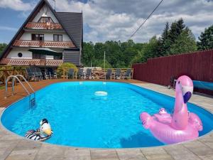 Domki Gawra z Jacuzzi