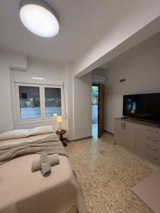 Flisvos Marina garden studio