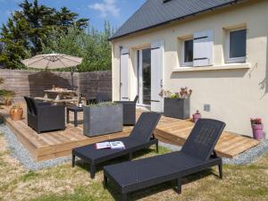 Maisons de vacances Holiday Home Le Bruit de la Mer - Trouz ar Mor by Interhome : photos des chambres