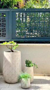 COLIBRI-Design&Beach Appartement mit 40m2 Terrasse und 2 SUPs