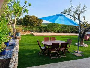 Maisons de vacances Maison 6 personnes avec piscine terrain arbore cloture : photos des chambres