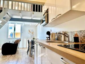 Maisons de vacances Duplex confortable avec climatisation et cour - menage et linge inclus : photos des chambres