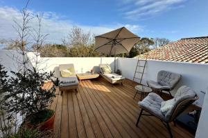 Appartements The Lighthouse Quiet terrace apartment on the port : photos des chambres