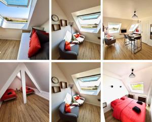 Appartements Duplex, terrasse, vue mer, 30m plage : photos des chambres