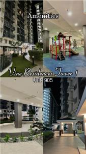 Vine Residences 2BR, Unli WiFi, PrimeVideo, freeparking Near Mall, Kiddie Pool 902