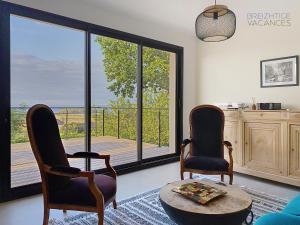 Maisons de vacances Maison Anemone - Vue mer - Crozon, Bretagne : photos des chambres