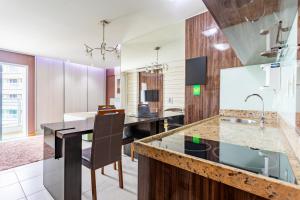 Flat Família III em Saint Morizt Hotel - Vista Esplanada