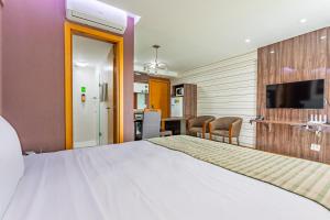 Flat Família, Vista Épica e lazer completo, equipado e confortável no coração de Brasília, em Saint Moritz Hotel -