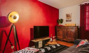 Appartements Olympia - Terrasse, Parking gratuit, Theme Cinema, Coeur de ville, Rez de chaussee, Fibre, Tv 4K : photos des chambres