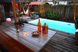 Ibiza Chalet met verwarmde zwembad en wifi