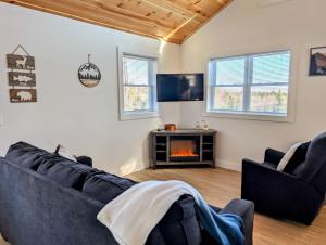 Acadia Sunset Fishing Cabin #2 family beach fire pit