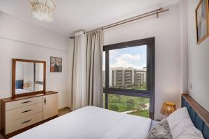 شقة فندقية هادئة بأطلالة بانوراما على الحديقة