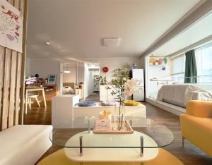 Sans stay, Free Wine, Projector, 3min Station