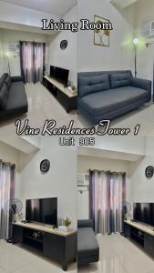 Vine Residences 2 BR, Prime Video,Free Parking, Near Mall, Nice pool, Unli WiFi 905