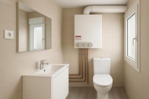 Apartamento en el centro de 2 hab. y 2 baños.