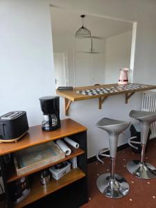 le cocon sarladais, appartement centre ville avec balcon et parking privé