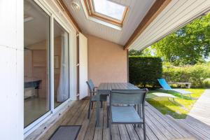 Maisons de vacances Chalet dans residence pietonne : photos des chambres