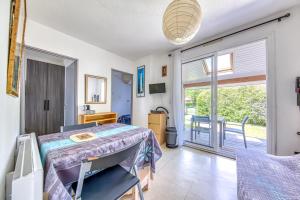 Maisons de vacances Chalet dans residence pietonne : photos des chambres