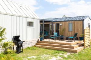 Chalets Mobilhome et chalet Guilvinec : photos des chambres