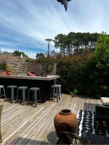 Maisons de vacances Charmante maison renovee a Ares : photos des chambres