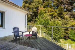 Maisons de vacances Maison Bordure de Foret et vue Mer : photos des chambres