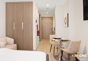 Azizi Riviera Studio with Chic Furnishing