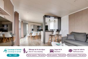 Chalet pour 6 personnes - piscine couverte