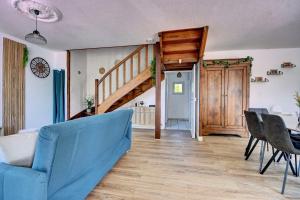 Maisons de vacances Maison 6 personnes a 2 pas du Canal de Nantes a Brest : photos des chambres