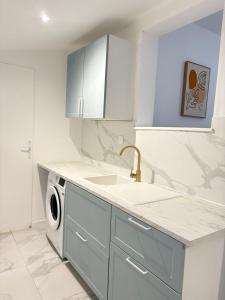 Maisons de vacances Maison moderne en plein centre ville du Havre avec jacuzzi et parking gratuit : photos des chambres