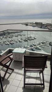 Platinium Sea Towers Gdynia - widok na morze