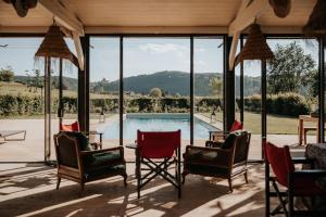 Maisons de vacances le bois de Selves - Maison authentique avec vue exceptionnelle : photos des chambres