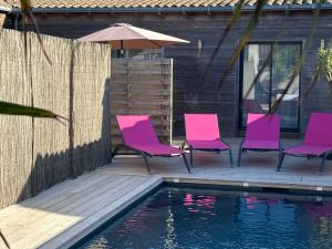 Maison de locéan 100m des plages - piscine chauffée 2 chambres