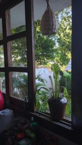 Casa com jardim em condomínio Área central