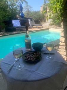 Maisons de vacances Le Mas de Cabrieres : photos des chambres