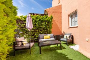 Bajo con jardín privado # Largas estancias # Playa 8min # Chill out