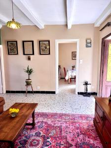 Maisons de vacances Maison traditionnelle avec vues sur St Michel : photos des chambres