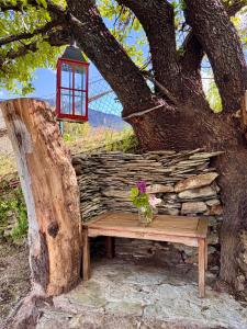 Maisons de vacances Maison traditionnelle avec vues sur St Michel : photos des chambres