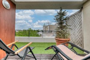 Appartements Appartement family terrasse 6-7pers proche Disney et gare : photos des chambres