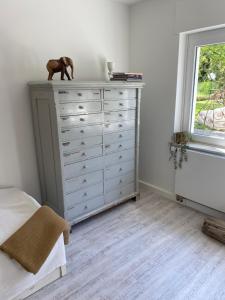 Helles 1-Raum Studio mit eigenem Bad & Terasse