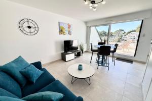 Appartements T2 contemporain - Balcon - Vue mer panoramique : photos des chambres