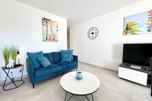 Appartements T2 contemporain - Balcon - Vue mer panoramique : photos des chambres