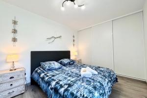 Appartements T2 contemporain - Balcon - Vue mer panoramique : photos des chambres