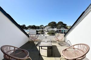 Appartements T2 contemporain - Balcon - Vue mer panoramique : photos des chambres