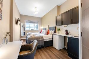 Wake, Sip, Slay Stylish Studio with Cozy Feels 3