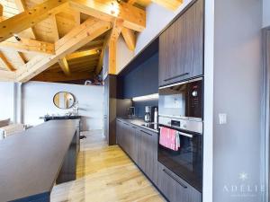 Appartement de luxe 8 pers. avec cheminée, parking, proche pistes et commerces - FR-1-398-683