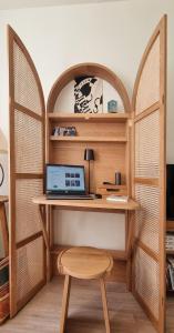 Chez Marie, Plage 420m, Batz sur Mer, 2 pers, BB -9m