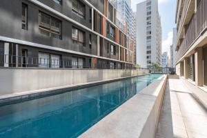 BHaus Jardins VN Melo Alves - Studio Premium com Varanda - 7o andar - Piscina - Academia - Coworking - Lavanderia - Vaga de Garagem - MA79