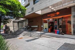 BHaus Jardins VN Melo Alves - Studio Premium com Varanda - 7o andar - Piscina - Academia - Coworking - Lavanderia - Vaga de Garagem - MA79